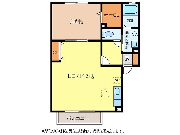 ウィックスの物件間取画像